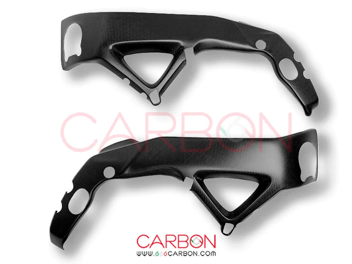 CUBRE CHASIS GRANDE DE CARBONO APRILIA RSV4 2009-2024 - TUONO V4 2010-2025