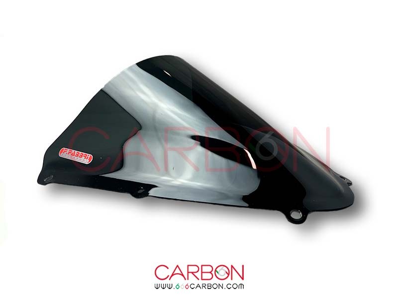 PLEXIGLASS DOUBLE BUBBLE SCREEN DARK SMOKED F.FABBRI SUZUKI GSX-R 600-750 2008-10