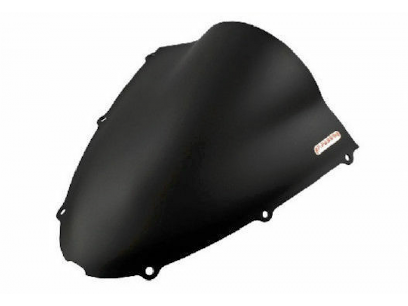 PLEXIGLASS DOUBLE ECRAN A BULLES COMPLET NOIR, DOUBLE SATIN F.FABBRI SUZUKI GSX-R 600-750 2006-07