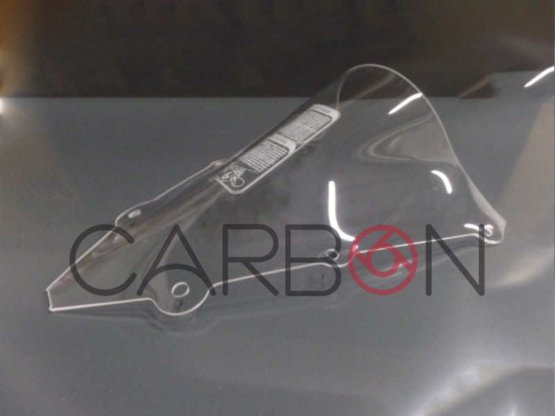 PARE-BRISE DOUBLE BULLE PLEXIGLAS TRANSPARENT F.FABBRI A103 APRILIA RSV4 MILLE 2009-2014