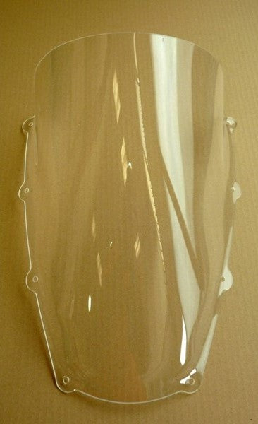 PLEXIGLASS DOUBLE BUBBLE SCREEN TRACK ONLY TRANSPARENT F.FABBRI APRILIA RSV MILLE 2000-03
