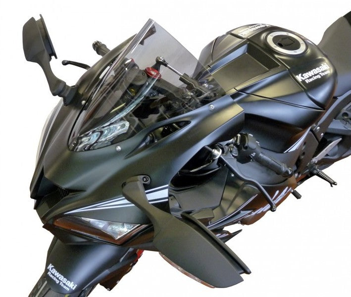 PANTALLA DOBLE BURBUJA DE PLEXIGLÁS TRANSPARENTE F.FABBRI NINJA ZX-10R 2016-2020