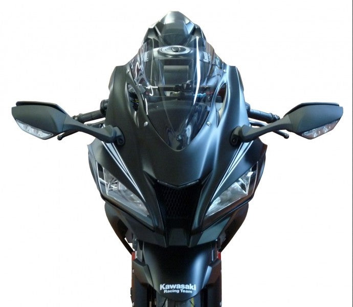 PANTALLA DOBLE BURBUJA DE PLEXIGLÁS TRANSPARENTE F.FABBRI NINJA ZX-10R 2016-2020