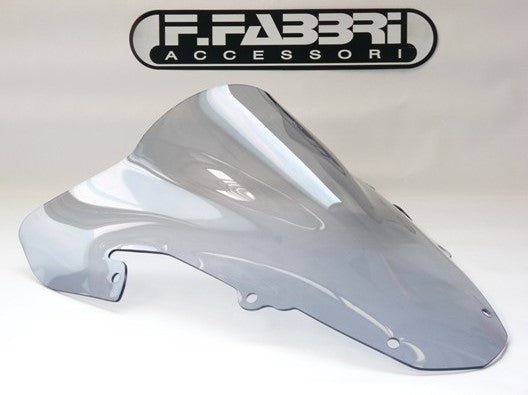 ECRAN DOUBLE BULLE PLEXIGLAS TRANSPARENT F.FABBRI SUZUKI GSX-R 1000 2003-04