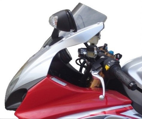 PARE-BRISE PLEXIGLASS SEULEMENT VOIE TRANSPARENT F.FABBRI SUZUKI GSX-R 1000 2007-08