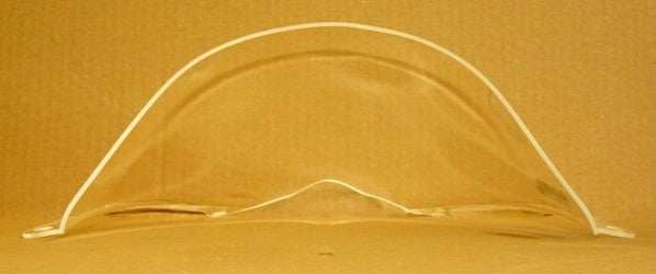 PARE-BRISE PLEXIGLASS SEULEMENT VOIE TRANSPARENT F.FABBRI SUZUKI GSX-R 1000 2007-08