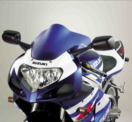 PANTALLA DOBLE BURBUJA PLEXIGLASS TRANSPARENTE F.FABBRI SUZUKI GSX-R 600 2001-03 Y GSXR 1000 2000-02