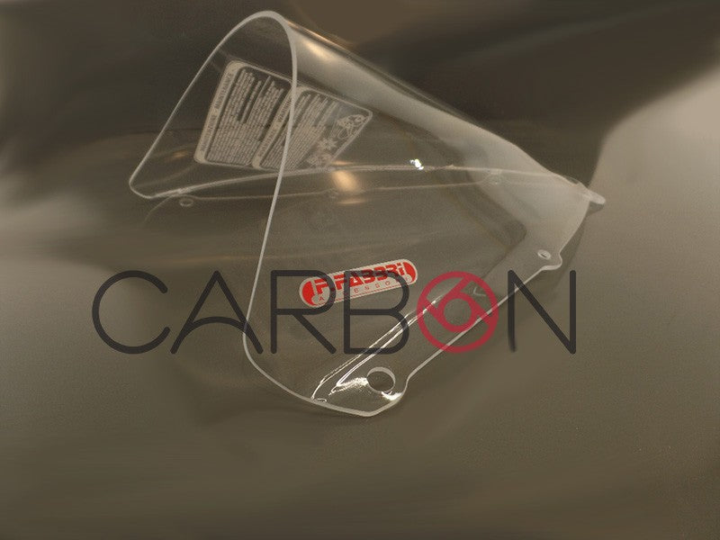 PANTALLA DOBLE BURBUJA PLEXIGLÁS TRANSPARENTE F.FABBRI SUZUKI GSX-R 600-750 2008-10