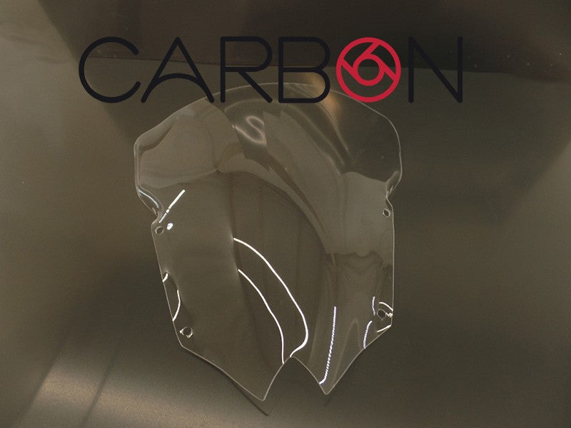 PARE-BRISE TRANSPARENT EN PLEXIGLAS SEULEMENT PISTE F.FABBRI YR074 YAMAHA R6 2008-2016