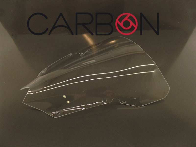 PARE-BRISE TRANSPARENT EN PLEXIGLAS SEULEMENT PISTE F.FABBRI YR074 YAMAHA R6 2008-2016