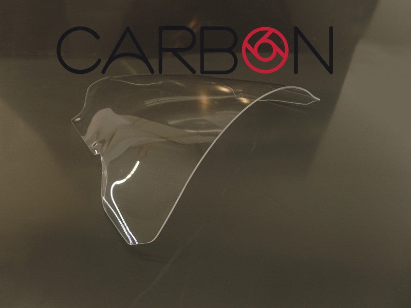 PARE-BRISE TRANSPARENT EN PLEXIGLAS SEULEMENT PISTE F.FABBRI YR074 YAMAHA R6 2008-2016