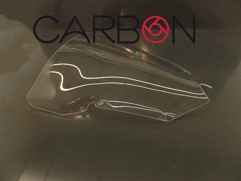 PARE-BRISE TRANSPARENT EN PLEXIGLAS SEULEMENT PISTE F.FABBRI YR074 YAMAHA R6 2008-2016