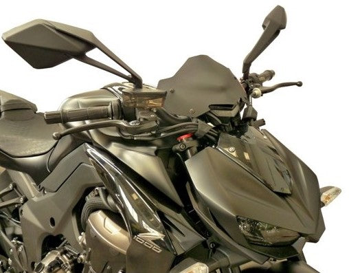 WINDSCHUTZSCHEIBE AUS PLEXIGLAS F. FABBRI FÜR KAWASAKI Z1000 (2014-2016) GEN-X