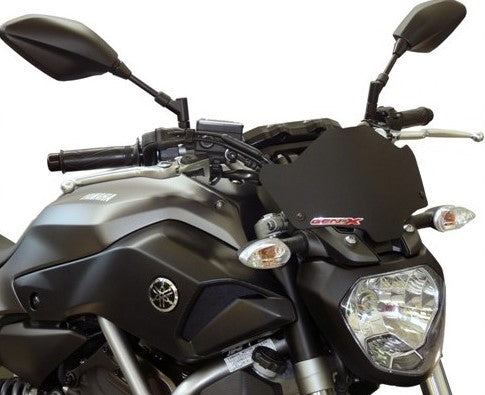 PARE-BRISE AVANT EN PLEXIGLAS F. FABBRI POUR YAMAHA MOTO MT-07 (2014/2017) GEN-X SPORT