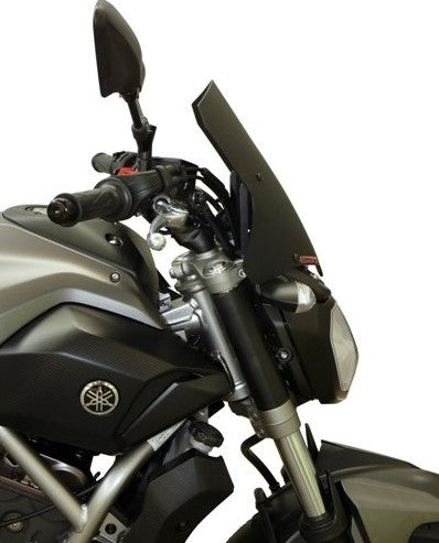 PARE-BRISE AVANT EN PLEXIGLAS F. FABBRI POUR YAMAHA MOTO MT-07 (2014/2017) GEN-X TOURING