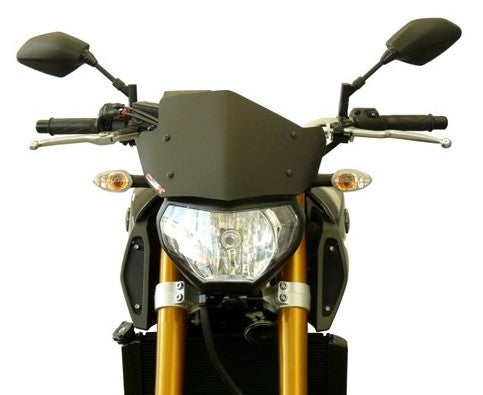 PLEXIGLASS FRONT WINDSHIELD F. FABBRI FOR YAMAHA MOTO MT-09 (2014/2016) GEN-X SPORT