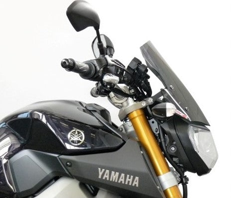 PARE-BRISE AVANT EN PLEXIGLAS F. FABBRI POUR YAMAHA MOTO MT-09 (2015-17) GEN-X TOURING