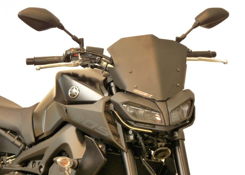 PARE-BRISE AVANT EN PLEXIGLAS F. FABBRI POUR YAMAHA MOTO MT-09 (2018-20) GEN-X SPORT