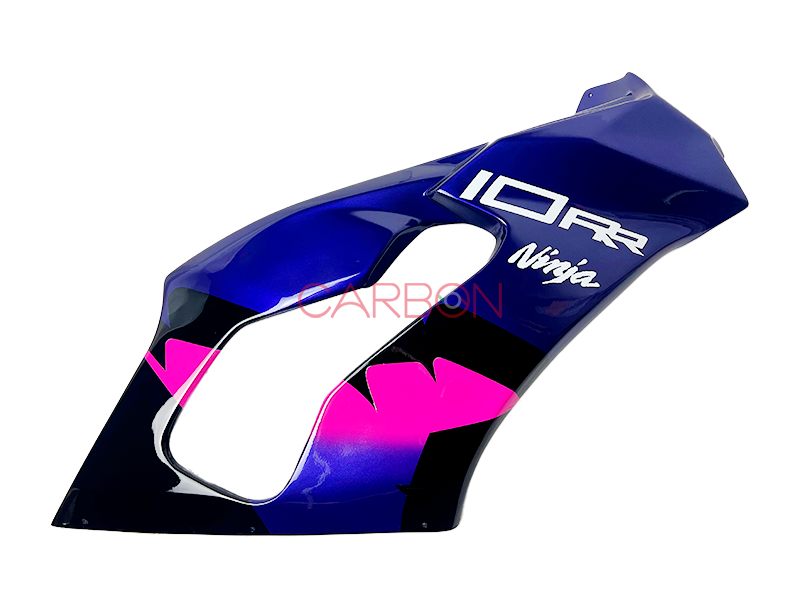 KIT DE HAYON COMPLET SIXFIBER RACING RÉPLIQUE PEINTE ÉDITION ANNIVERSAIRE VIOLET VIOLA WORLD ENDURANCE KAWASAKI ZX-10 R 2021-25