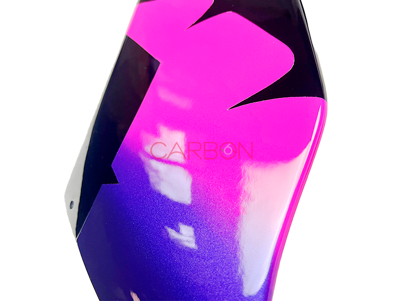 KIT DE HAYON COMPLET SIXFIBER RACING RÉPLIQUE PEINTE ÉDITION ANNIVERSAIRE VIOLET VIOLA WORLD ENDURANCE KAWASAKI ZX-10 R 2021-25