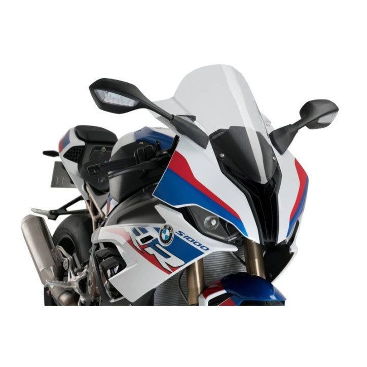 ÉCRAN RACING EN PLEXIGLAS POUR PISTE DE VÉLO DE COURSE HP FLEXIBLE TRANSPARENT BMW S 1000 RR 2019 - 2023