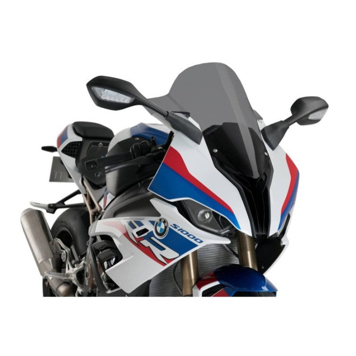 ÉCRAN RACING EN PLEXIGLAS POUR PISTE DE VÉLO DE COURSE HP FLEXIBLE TRANSPARENT BMW S 1000 RR 2019 - 2023