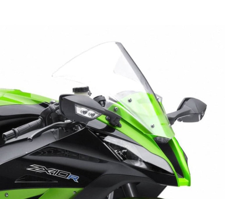 PLEXIGLASS TRACK RACING WINDSHIELD HP KAWASAKI ZX-10R 2011 - 2015 TRANSPARENT