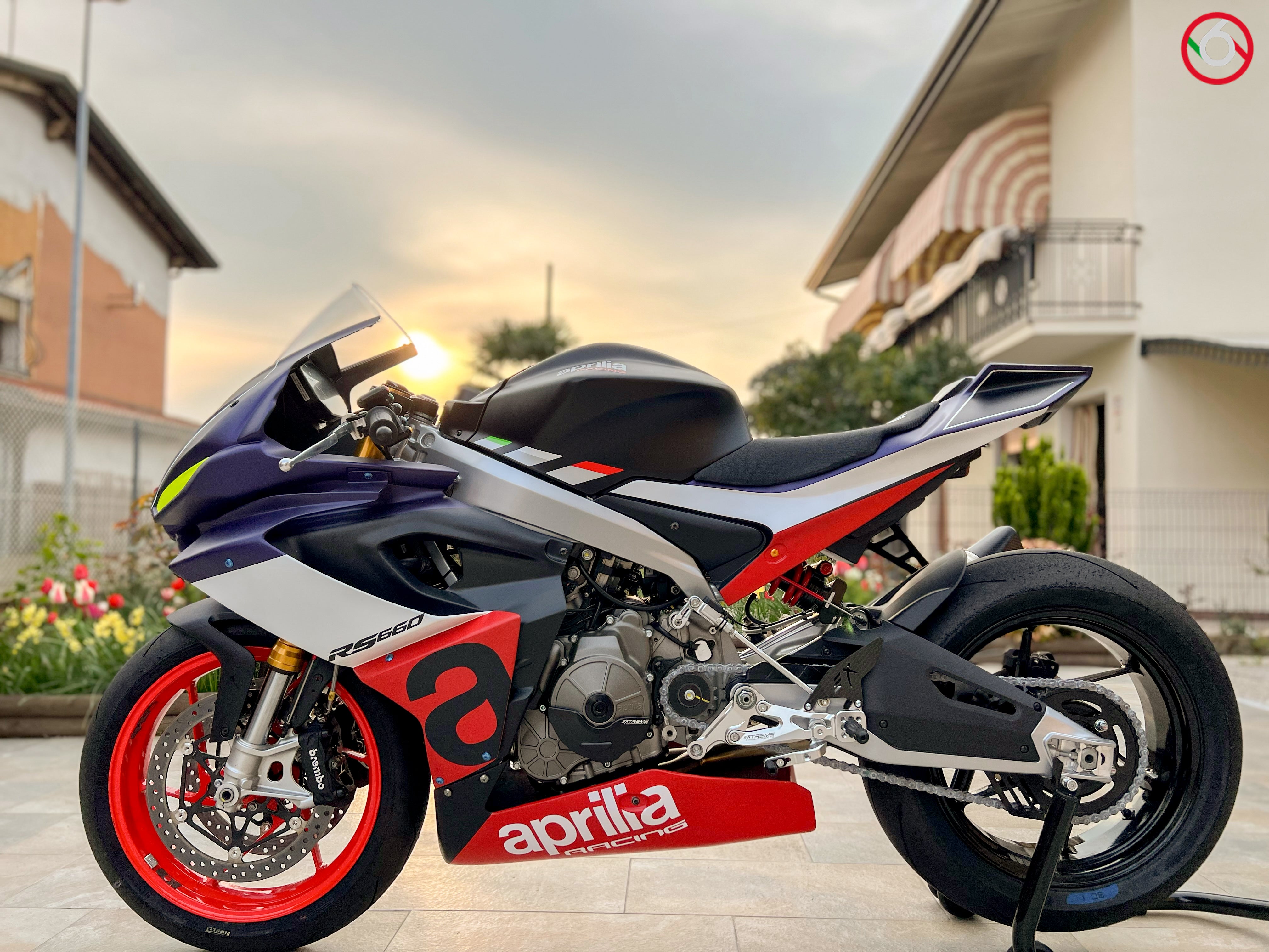 KIT CARENA COMPLETA RACING SIXFIBER APRILIA RS 660 2022 2023 2024 VERNICIATA REPLICA RSV4 XTRENTA