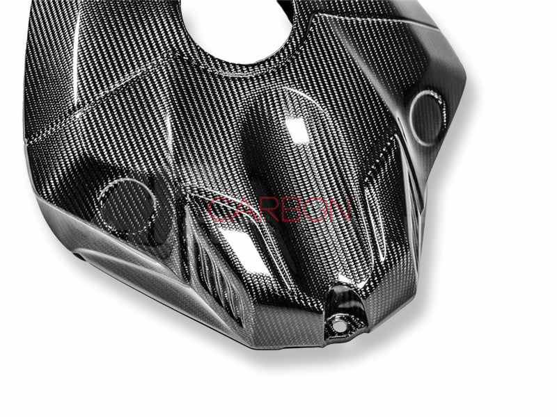 COUVRE RESERVOIR RACING VERSION SBK - DOSSIER DE SELLE CARBONE YAMAHA YZF R1 2020-2025