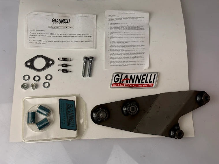 Marmitta Giannelli NR-X 31023X per Aprilia SR 50 2T KAT con kit rulli e molle