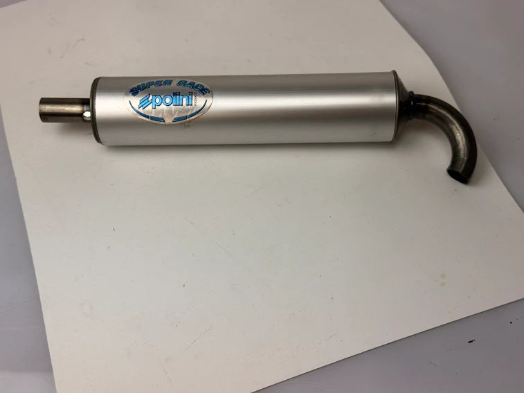 Marmitta Polini For Race 4 200.0297 per Scooter 50 2T Minarelli Orizzontale