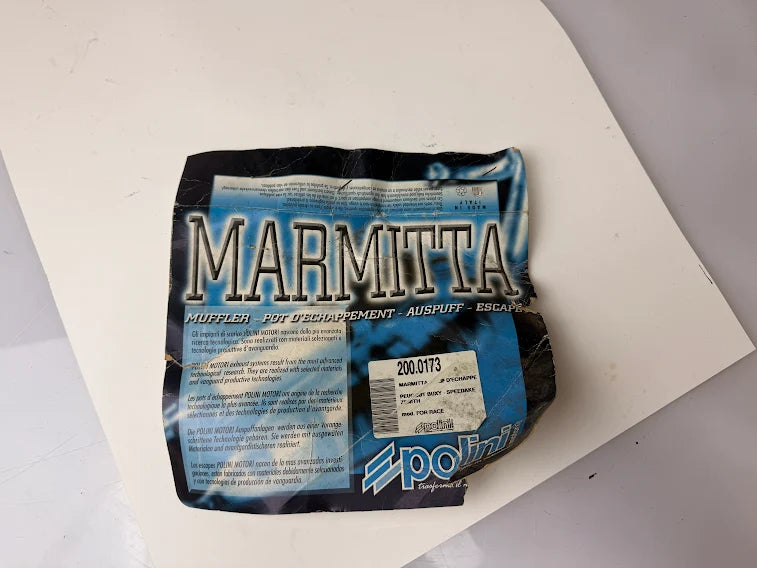 Marmitta For Race 200.0173 per Peugeot Buxy / Speedake / Zenith – Scarico Polini ad Alte Prestazioni
