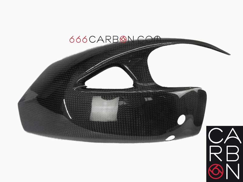 CARBON SWINGARM COVER TRIUMPH SPEED TRIPLE 1050 2012-2020
