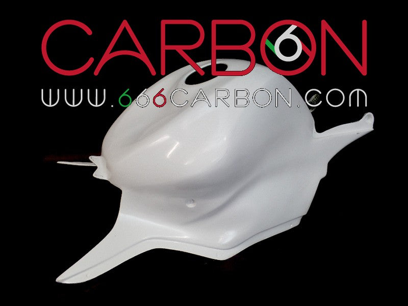 COUVERCLE DE RESERVOIR AVEC COTES EN FIBRE DE VERRE KAWASAKI NINJA ZX-6R 2019-23