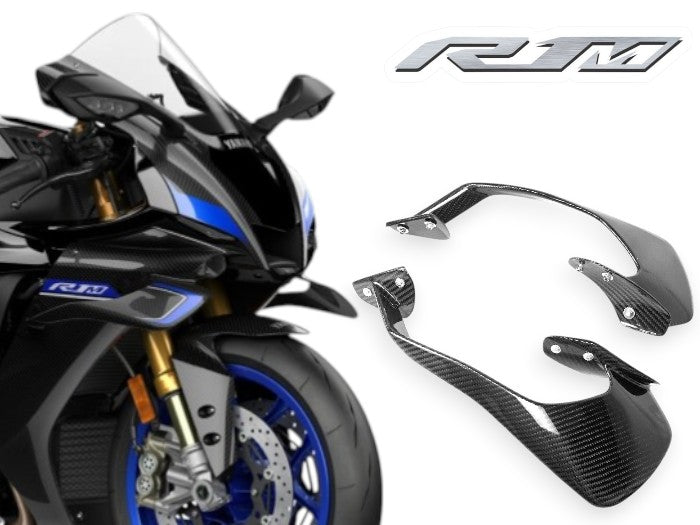 AUTOCLAVE CARBON WINGS FOR YAMAHA YZF R1 M R1M 2020 - 2026