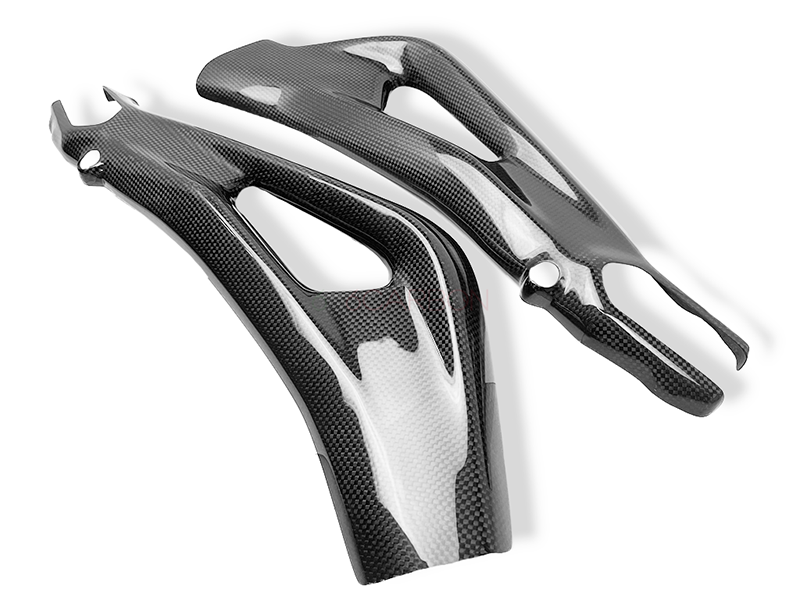 CARBON SWINGARM COVER TRIUMPH STREET TRIPLE 765 MOTO2