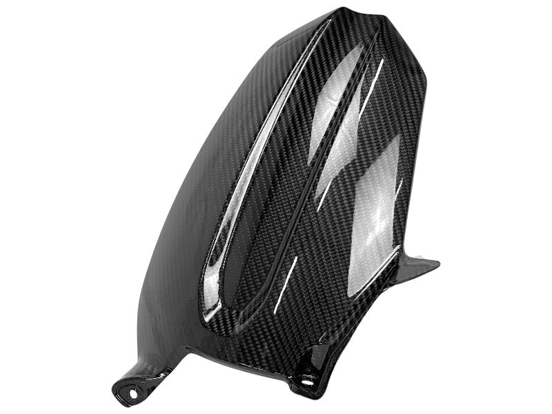 PARAFANGO POSTERIORE CARBONIO AUTOCLAVE PER TRIUMPH SPEED TRIPLE 1200 RR / RS 2020 - 2026