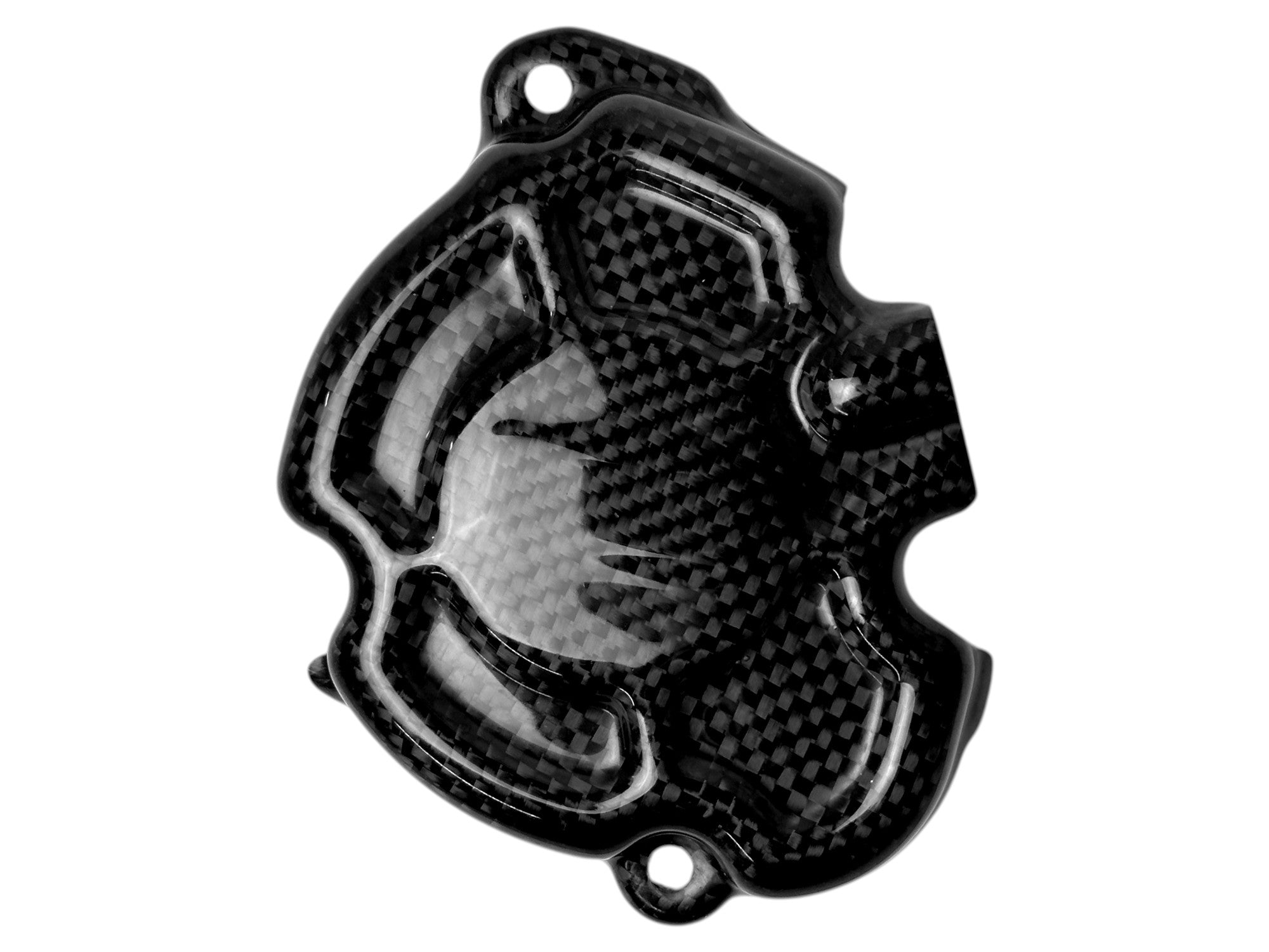 CARBON AUTOCLAVE STARTER PICK-UP IGNITION COVER YAMAHA R1 2015 - 2025 AND MT-10 2016 - 2025