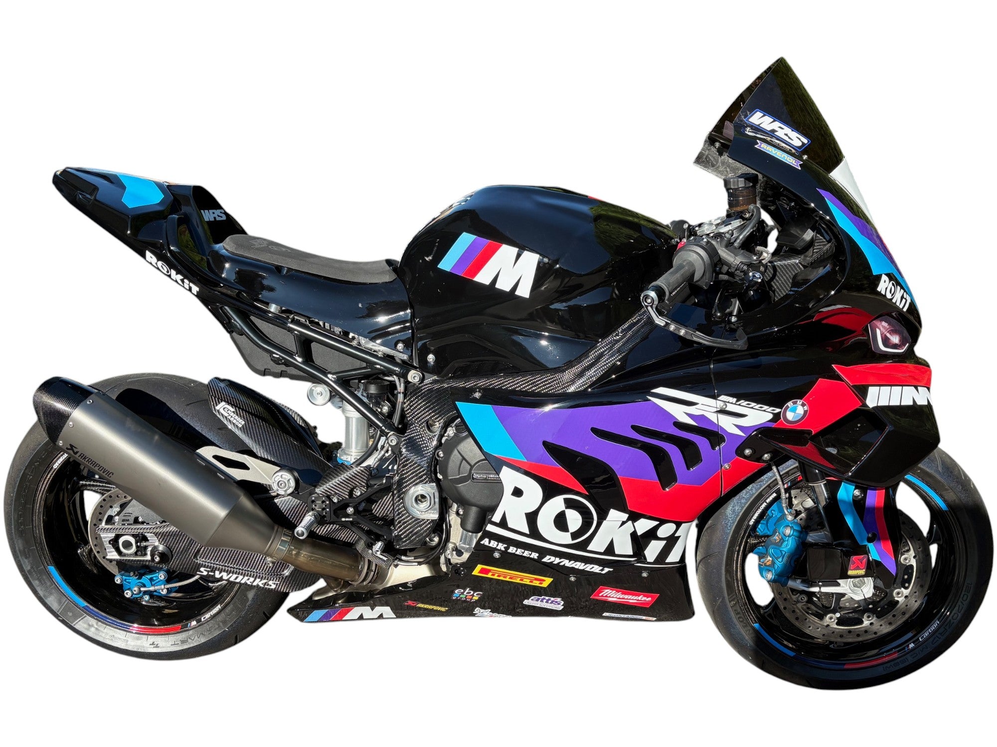 KIT CARENA COMPLETA IN SIXFIBER VERNICIATA REPLICA TOPRAK RAZGATLIOĞLU ROKiT | BMW M1000RR 2023 2024 2025