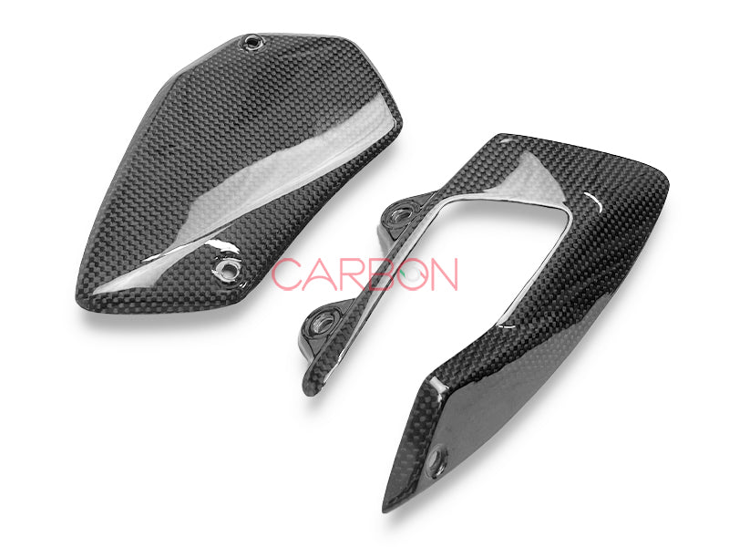 SWINGARM COVER WITH CARBON ANTI-SCRATCH INSERT PROTECTION SLIDER DUCATI MULTISTRADA V4 PIKES PEAK 2021 / 2022 / 2023