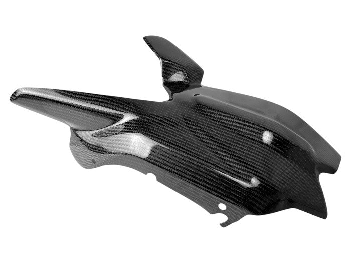 COPRI FORCELLONE CON PINNA PARACATENA CARBONIO AUTOCLAVE DUCATI SBK PANIGALE 1199 1299 955 V2