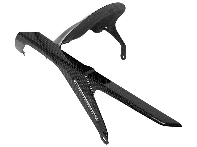 AUTOCLAVE CARBON REAR FENDER WITH CHAIN ​​COVER FOR YAMAHA YZF R9 2025