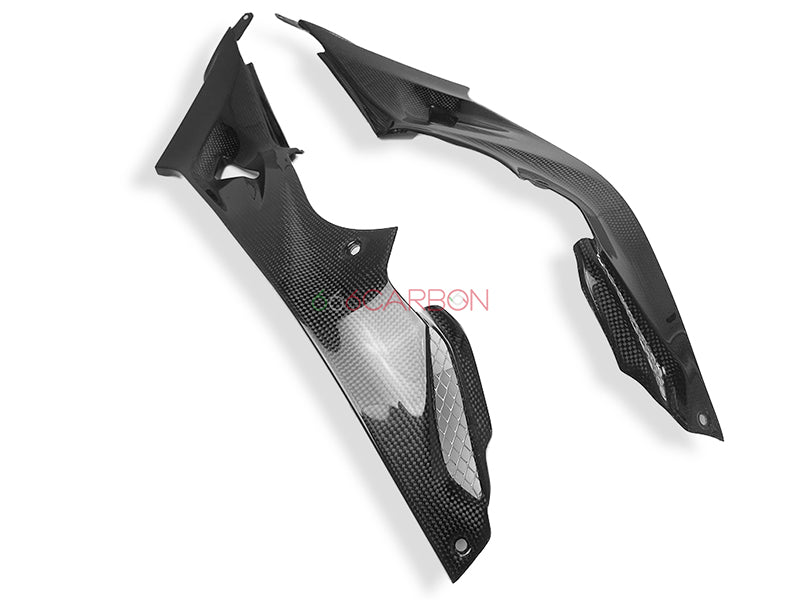 CARBON UNDER TANK SIDE PANELS FOR BMW S 1000 RR 2015 - 2018 AND S 1000 R NAKED 2017 - 2019