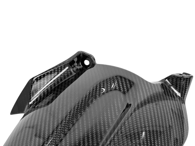 PARAFANGO POSTERIORE CARBONIO AUTOCLAVE PER TRIUMPH SPEED TRIPLE 1200 RR / RS 2020 - 2026