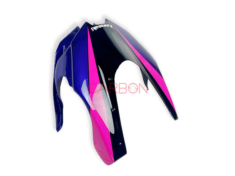 KIT CARENA COMPLETA AVIOFIBRA RACING VERNICIATA REPLICA ANNIVERSARY EDITION PURPLE VIOLA MONDIALE ENDURANCE KAWASAKI ZX-10 R 2021 2022 2023 2024