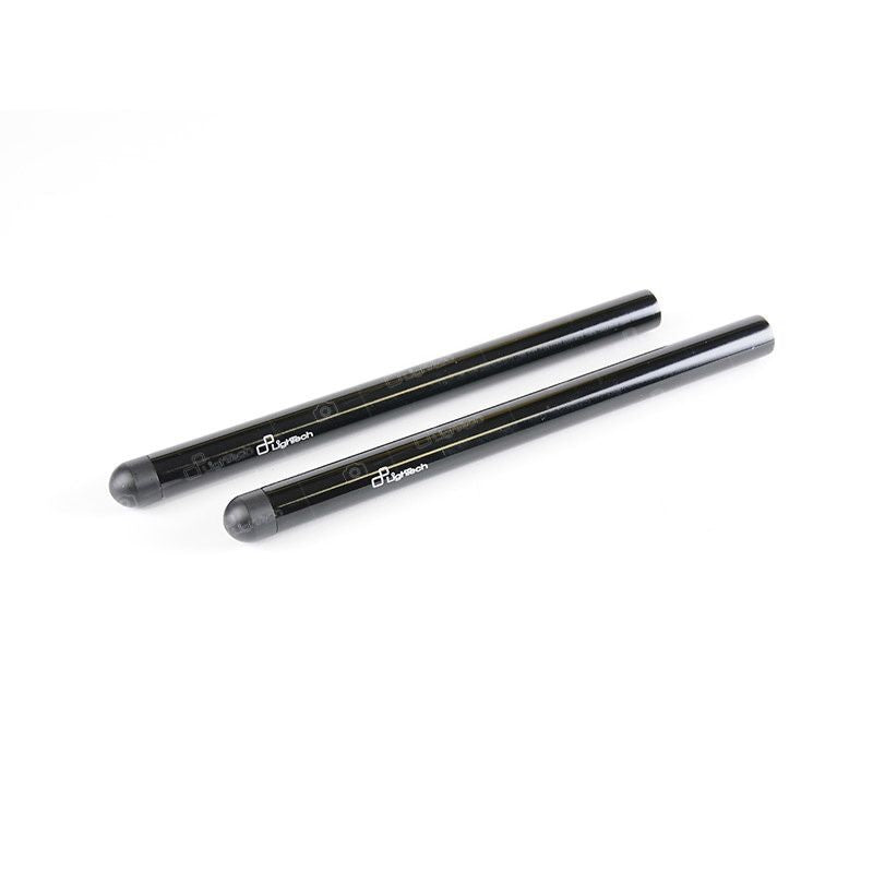 PAIR OF HANDLEBAR TUBES LIGHTECH SEMI HANDLEBARS BLACK 260 / 275 mm