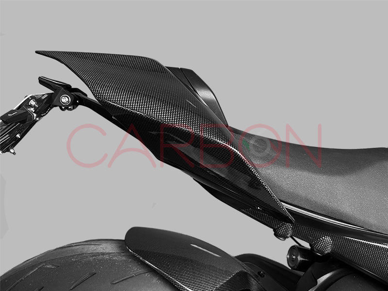 REAR FENDER WITH CARBON CHAIN ​​COVER DUCATI STREETFIGHTER V4 2020 / 2021 / 2022 / 2023