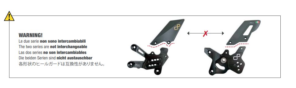 Pedane Regolabili R Version