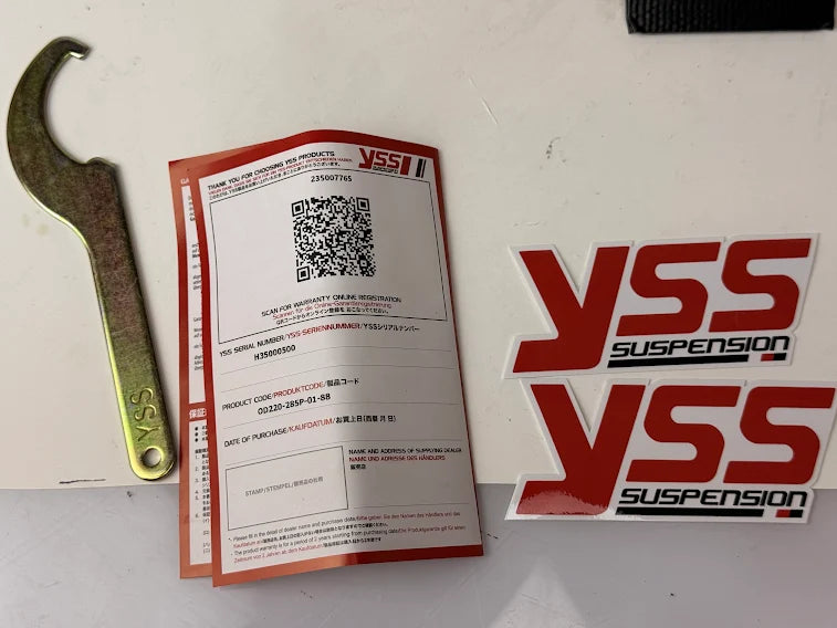 Ammortizzatore regolabile YSS per Piaggio Vespa LX 150 (2005-2008)