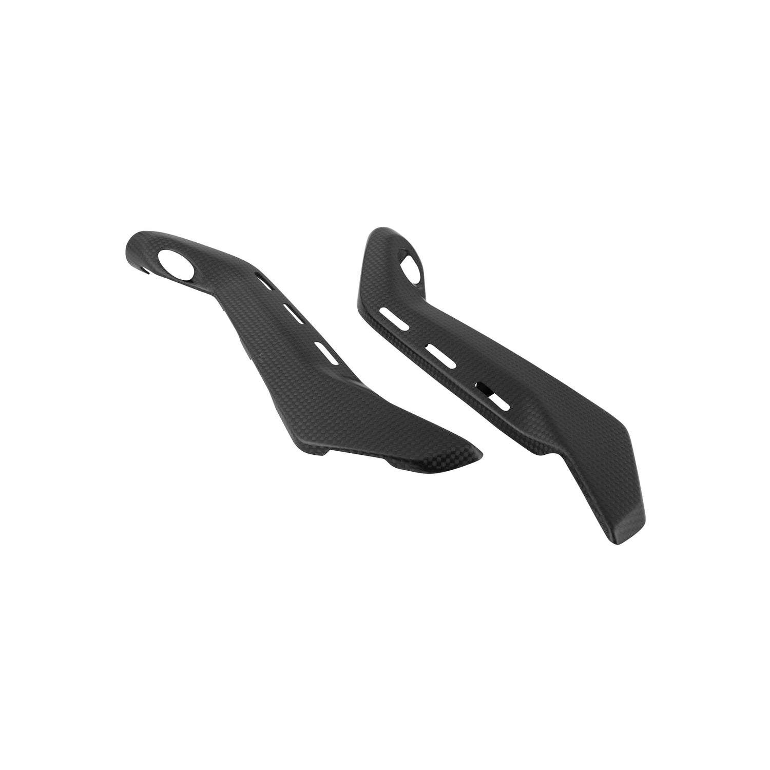 Fianchetti Sotto Serbatoio In Carbonio - Opaco (Coppia)